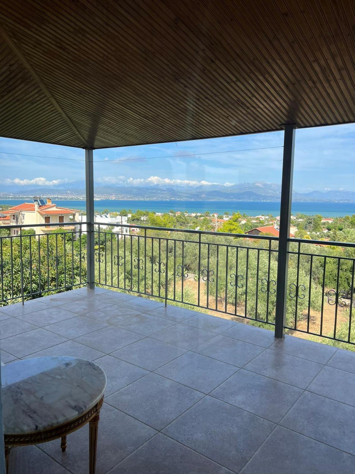 Xenia'S Seaview House Villa Paralia Avlidhos Exteriör bild
